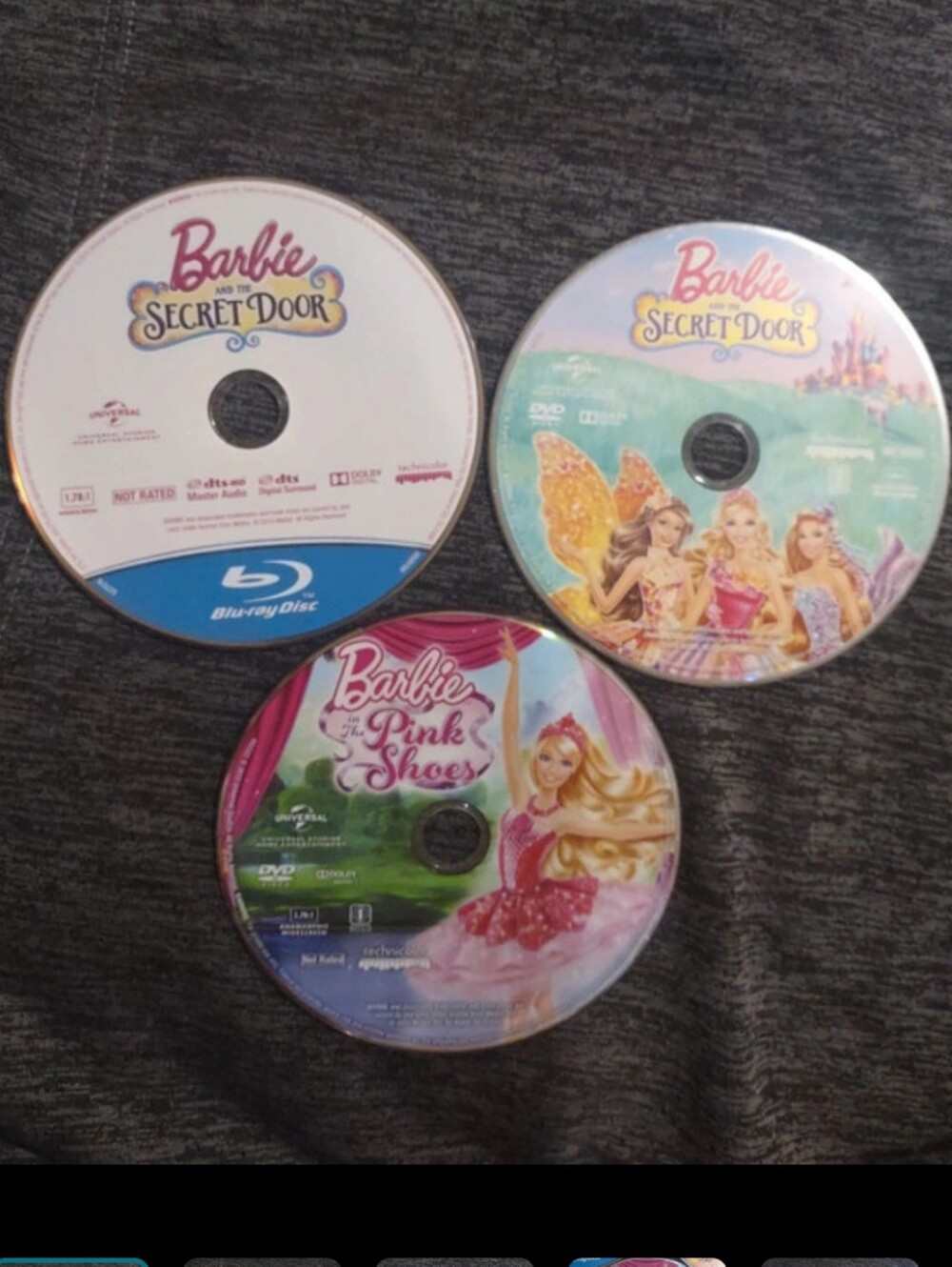 Barbie & the Secret Door Blu-ray/DVD Combo + Barbie in the Pink Shoes DVD